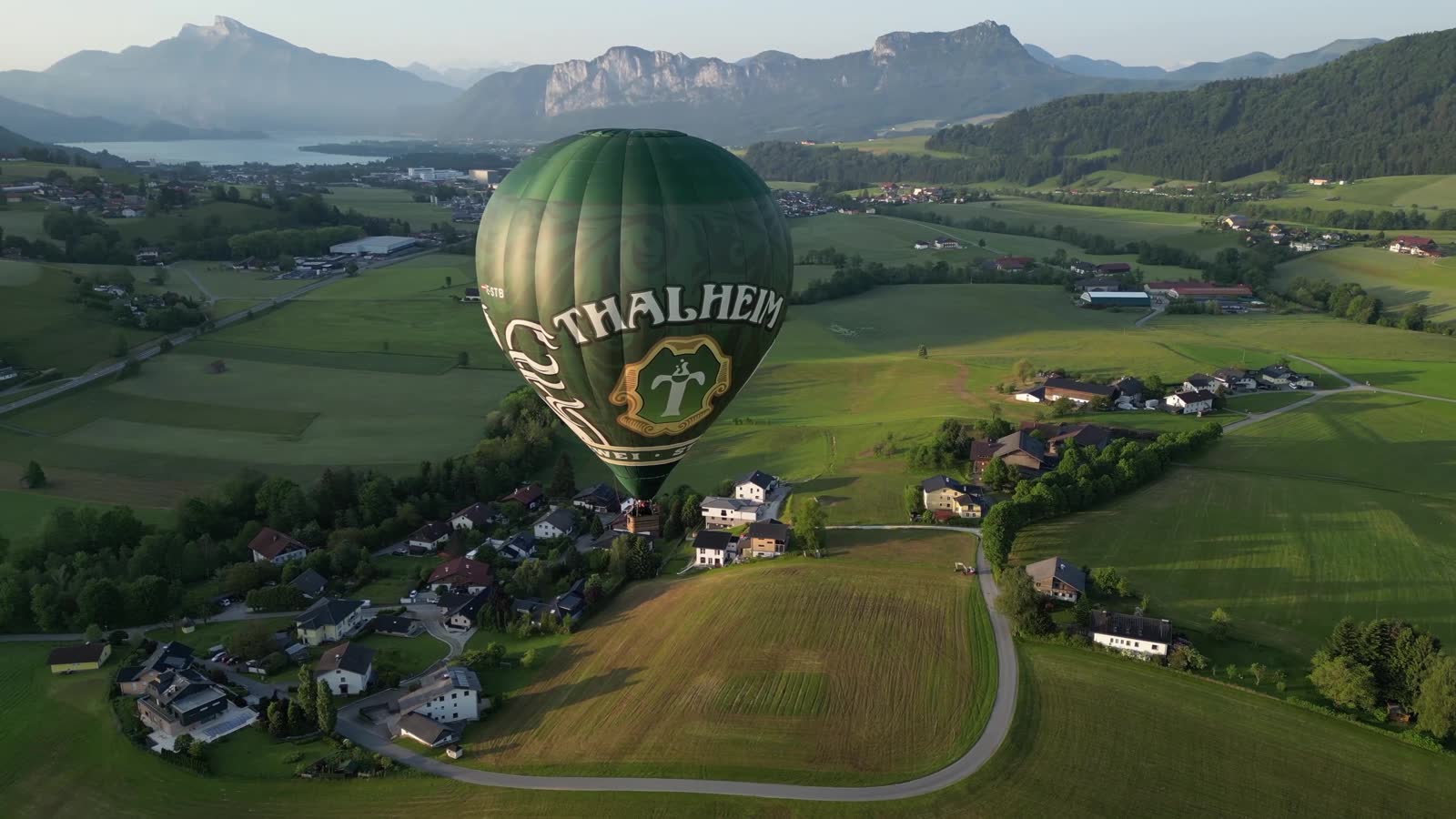 Ballonfahrt über die Voralpen